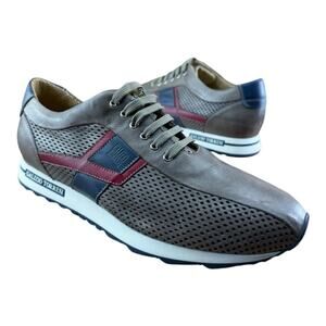 Galizio Torresi Men’s Leather Casual shoes Sneakers  size 8.5-9|42 EU
